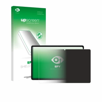 Parte frontale di una confezione del prodotto con il logo del marchio upscreen. Accanto è raffigurato il dispositivo Alldocube