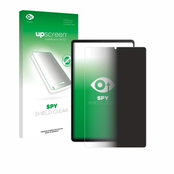 Parte frontale di una confezione del prodotto con il logo del marchio upscreen. Accanto è raffigurato il dispositivo Xiaomi Bl