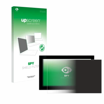Parte frontale di una confezione del prodotto con il logo del marchio upscreen. Accanto è raffigurato il dispositivo Siemens S