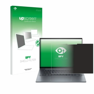 Parte frontale di una confezione del prodotto con il logo del marchio upscreen. Accanto è raffigurato il dispositivo HP Dragon