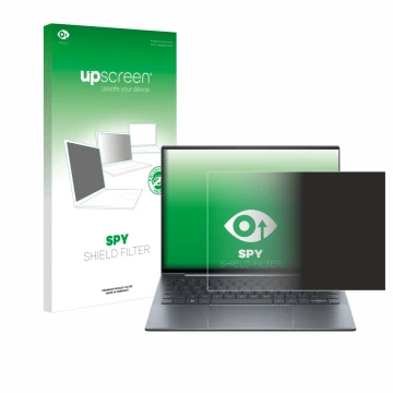 Parte frontale di una confezione del prodotto con il logo del marchio upscreen. Accanto è raffigurato il dispositivo HP Dragon