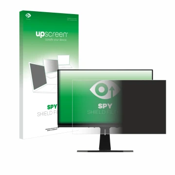 Parte frontale di una confezione del prodotto con il logo del marchio upscreen. Accanto è raffigurato il dispositivo ViewSonic