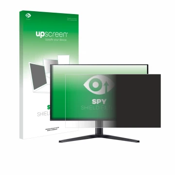 Parte frontale di una confezione del prodotto con il logo del marchio upscreen. Accanto è raffigurato il dispositivo Acer Pred