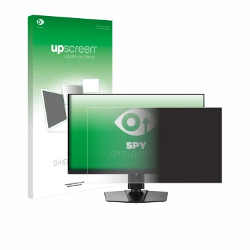 Parte frontale di una confezione del prodotto con il logo del marchio upscreen. Accanto è raffigurato il dispositivo MSI MAG 2