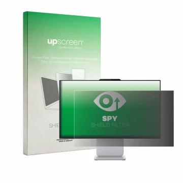 Parte frontale di una confezione del prodotto con il logo del marchio upscreen. Accanto è raffigurato il dispositivo Lenovo Id
