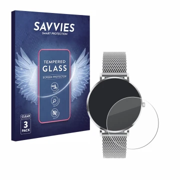 Parte frontale di una confezione del prodotto con il logo del marchio Savvies. Accanto è raffigurato il dispositivo Pireware A