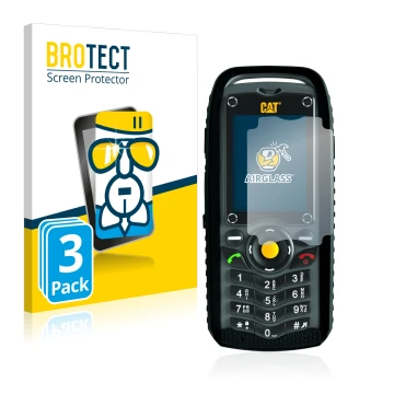 Parte frontale di una confezione del prodotto con il logo del marchio BROTECT. Accanto è raffigurato il dispositivo Caterpilla
