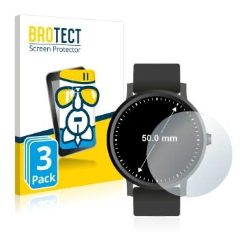 Parte frontale di una confezione del prodotto con il logo del marchio BROTECT. Accanto è raffigurato il dispositivo Orologi (C