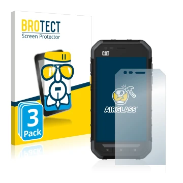 Parte frontale di una confezione del prodotto con il logo del marchio BROTECT. Accanto è raffigurato il dispositivo Caterpilla