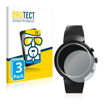Parte frontale di una confezione del prodotto con il logo del marchio BROTECT. Accanto è raffigurato il dispositivo ASUS ZenWa
