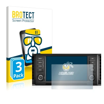 Parte frontale di una confezione del prodotto con il logo del marchio BROTECT. Accanto è raffigurato il dispositivo Seat Ateca