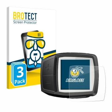 Parte frontale di una confezione del prodotto con il logo del marchio BROTECT. Accanto è raffigurato il dispositivo Bosch Puri