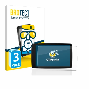 Parte frontale di una confezione del prodotto con il logo del marchio BROTECT. Accanto è raffigurato il dispositivo BMW Motorr