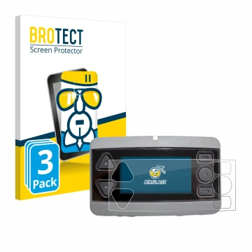 Parte frontale di una confezione del prodotto con il logo del marchio BROTECT. Accanto è raffigurato il dispositivo Airbus P8G