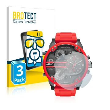 Parte frontale di una confezione del prodotto con il logo del marchio BROTECT. Accanto è raffigurato il dispositivo Diesel DZ7