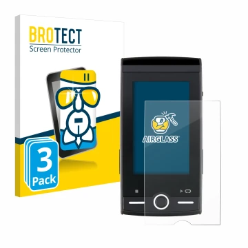 Parte frontale di una confezione del prodotto con il logo del marchio BROTECT. Accanto è raffigurato il dispositivo Sigma ROX 