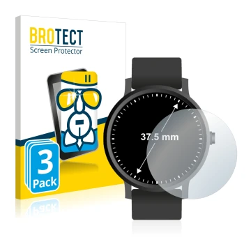 Parte frontale di una confezione del prodotto con il logo del marchio BROTECT. Accanto è raffigurato il dispositivo Orologi (C