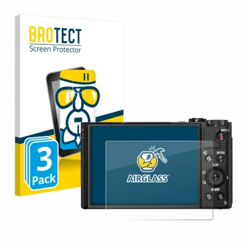 Parte frontale di una confezione del prodotto con il logo del marchio BROTECT. Accanto è raffigurato il dispositivo Sony Cyber