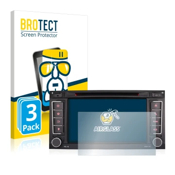 Parte frontale di una confezione del prodotto con il logo del marchio BROTECT. Accanto è raffigurato il dispositivo Erisin ES 
