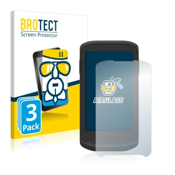 Parte frontale di una confezione del prodotto con il logo del marchio BROTECT. Accanto è raffigurato il dispositivo Zebra TC20
