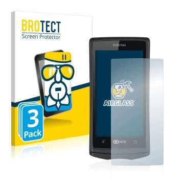Parte frontale di una confezione del prodotto con il logo del marchio BROTECT. Accanto è raffigurato il dispositivo Orderman 5
