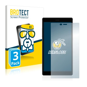 Parte frontale di una confezione del prodotto con il logo del marchio BROTECT. Accanto è raffigurato il dispositivo GlocalMe G