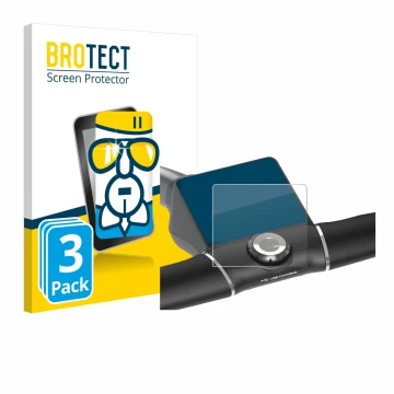 Parte frontale di una confezione del prodotto con il logo del marchio BROTECT. Accanto è raffigurato il dispositivo Motocaddy 