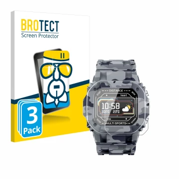 Parte frontale di una confezione del prodotto con il logo del marchio BROTECT. Accanto è raffigurato il dispositivo JAY-tech S