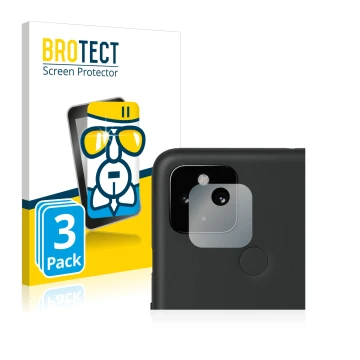 Parte frontale di una confezione del prodotto con il logo del marchio BROTECT. Accanto è raffigurato il dispositivo Google Pix