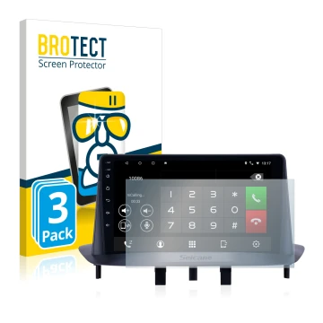 Parte frontale di una confezione del prodotto con il logo del marchio BROTECT. Accanto è raffigurato il dispositivo Pioneer AV