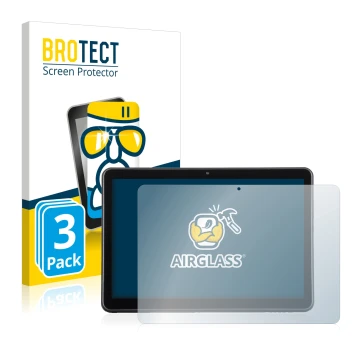 Parte frontale di una confezione del prodotto con il logo del marchio BROTECT. Accanto è raffigurato il dispositivo Wortmann T