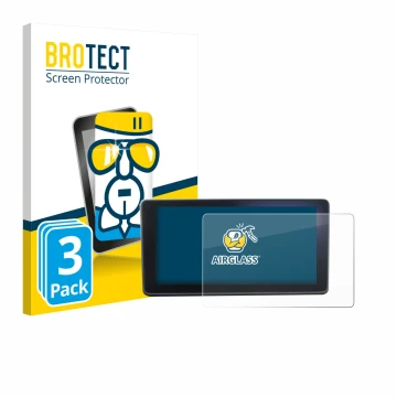 Parte frontale di una confezione del prodotto con il logo del marchio BROTECT. Accanto è raffigurato il dispositivo Audi A4 B9