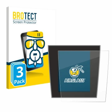 Parte frontale di una confezione del prodotto con il logo del marchio BROTECT. Accanto è raffigurato il dispositivo Porsche Ta