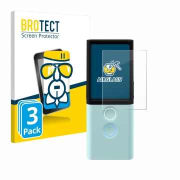 Parte frontale di una confezione del prodotto con il logo del marchio BROTECT. Accanto è raffigurato il dispositivo Vasco Tran