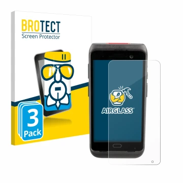 Parte frontale di una confezione del prodotto con il logo del marchio BROTECT. Accanto è raffigurato il dispositivo Honeywell 