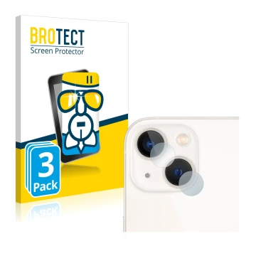 Parte frontale di una confezione del prodotto con il logo del marchio BROTECT. Accanto è raffigurato il dispositivo Apple iPho