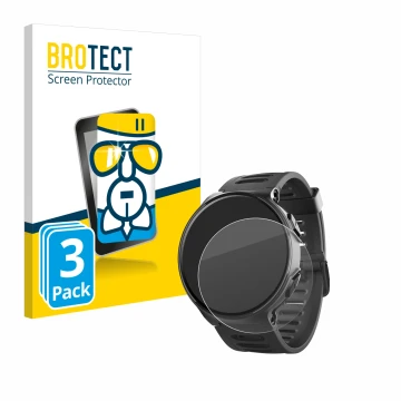 Parte frontale di una confezione del prodotto con il logo del marchio BROTECT. Accanto è raffigurato il dispositivo Kiprun 500