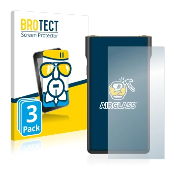 Parte frontale di una confezione del prodotto con il logo del marchio BROTECT. Accanto è raffigurato il dispositivo Sony Walkm