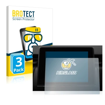 Parte frontale di una confezione del prodotto con il logo del marchio BROTECT. Accanto è raffigurato il dispositivo Renault Ca