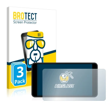 Parte frontale di una confezione del prodotto con il logo del marchio BROTECT. Accanto è raffigurato il dispositivo Portkeys P