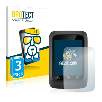 Parte frontale di una confezione del prodotto con il logo del marchio BROTECT. Accanto è raffigurato il dispositivo CooSpo BC1