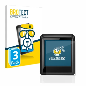 Parte frontale di una confezione del prodotto con il logo del marchio BROTECT. Accanto è raffigurato il dispositivo Bosch Intu