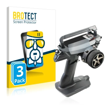 Parte frontale di una confezione del prodotto con il logo del marchio BROTECT. Accanto è raffigurato il dispositivo Sanwa MT 4