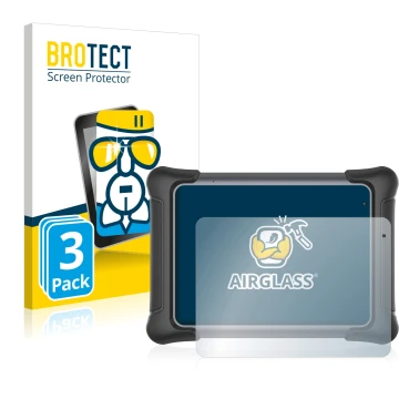 Parte frontale di una confezione del prodotto con il logo del marchio BROTECT. Accanto è raffigurato il dispositivo Autel Maxi