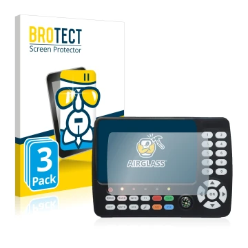 Parte frontale di una confezione del prodotto con il logo del marchio BROTECT. Accanto è raffigurato il dispositivo Satlink ST