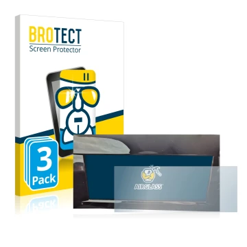 Parte frontale di una confezione del prodotto con il logo del marchio BROTECT. Accanto è raffigurato il dispositivo Opel Astra