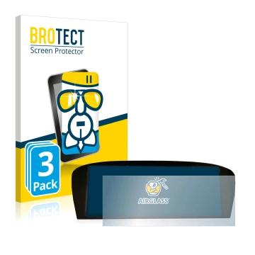 Parte frontale di una confezione del prodotto con il logo del marchio BROTECT. Accanto è raffigurato il dispositivo BMW E91 32