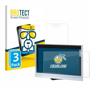 Parte frontale di una confezione del prodotto con il logo del marchio BROTECT. Accanto è raffigurato il dispositivo Siemens Si