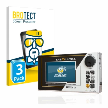 Parte frontale di una confezione del prodotto con il logo del marchio BROTECT. Accanto è raffigurato il dispositivo Rover TAB 