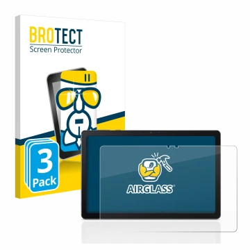 Parte frontale di una confezione del prodotto con il logo del marchio BROTECT. Accanto è raffigurato il dispositivo Acer Iconi